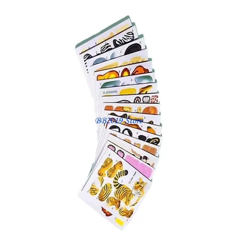 Q0KB 25 ชิ้นเด็ก ปริศนาของเล่นสำหรับมือตาประสานงานการฝึกอบรมอาคารบล็อกของเล่น