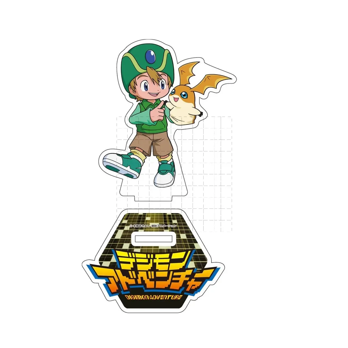 Game Digimon Adventure Acrylic Stand Doll Anime Agumon Gabumon Piyomon Yagami Taichi Figure Model Plate Cosplay Toy for Gift