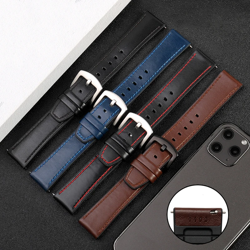 For Huawei Watch GT GT2 Watch Strap Fashionable Premium Edition Watch2Pro Honor Magic Series Leather Silicone Bottom Watch Strap