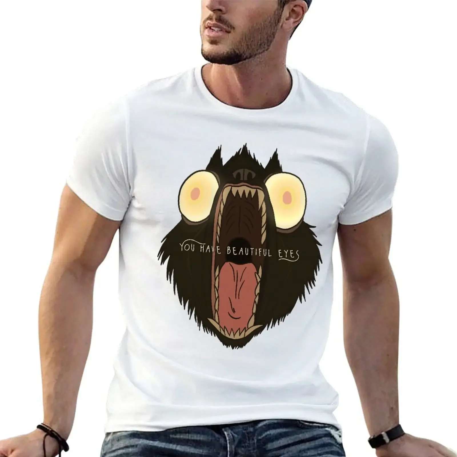 You have beautiful eyes! T-Shirt vintage graphic tee man t shirt t shirt men