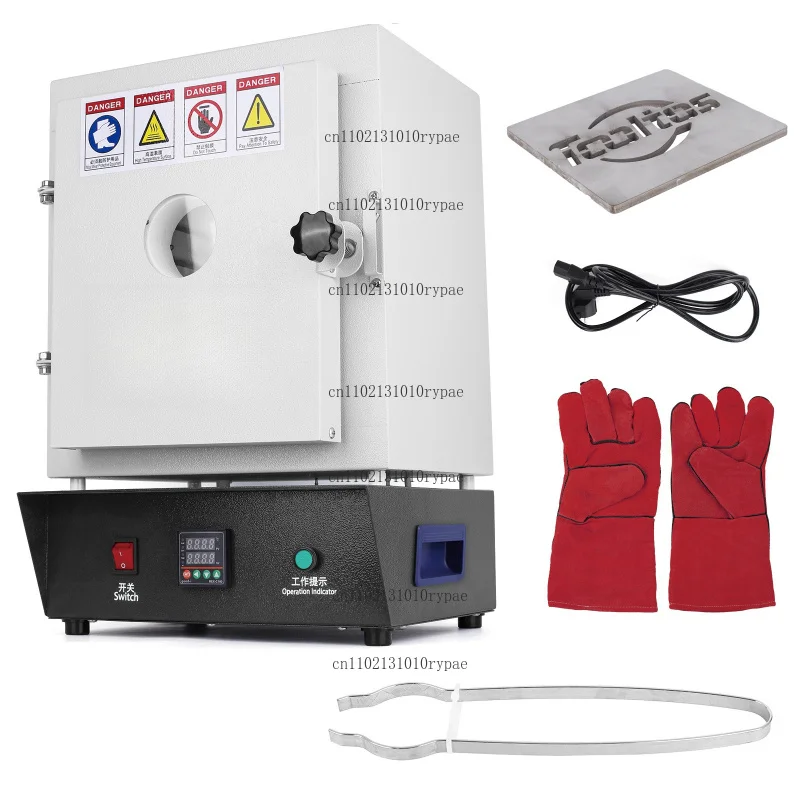 1150℃ Gypsum Mold Baking Furnace for Metal Casting in Jewelry Making