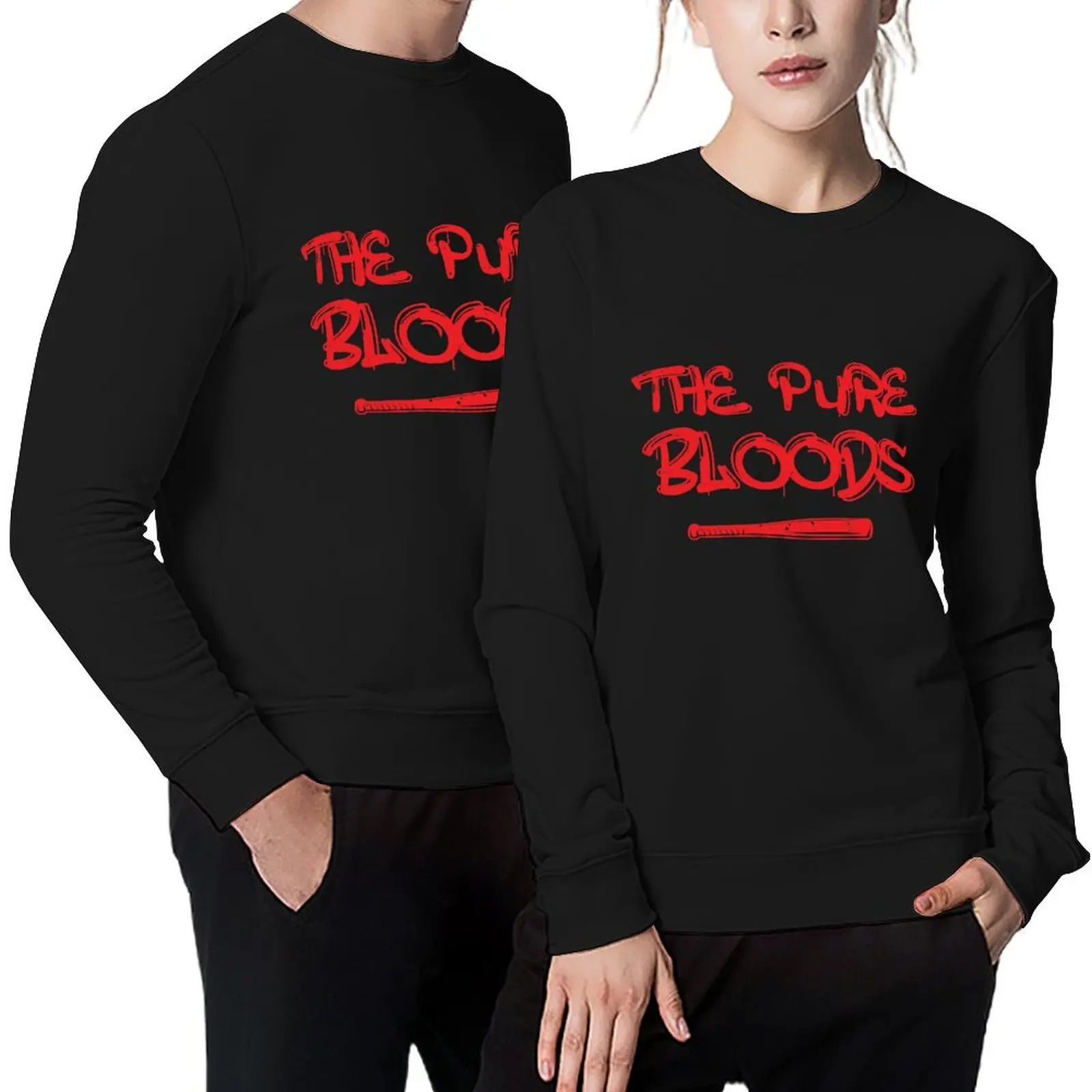 

The pure bloods Pureblood Horror quote Pullover men's sweat-shirt clothes for men tracksuit men tracksuits graphic sweatshirts