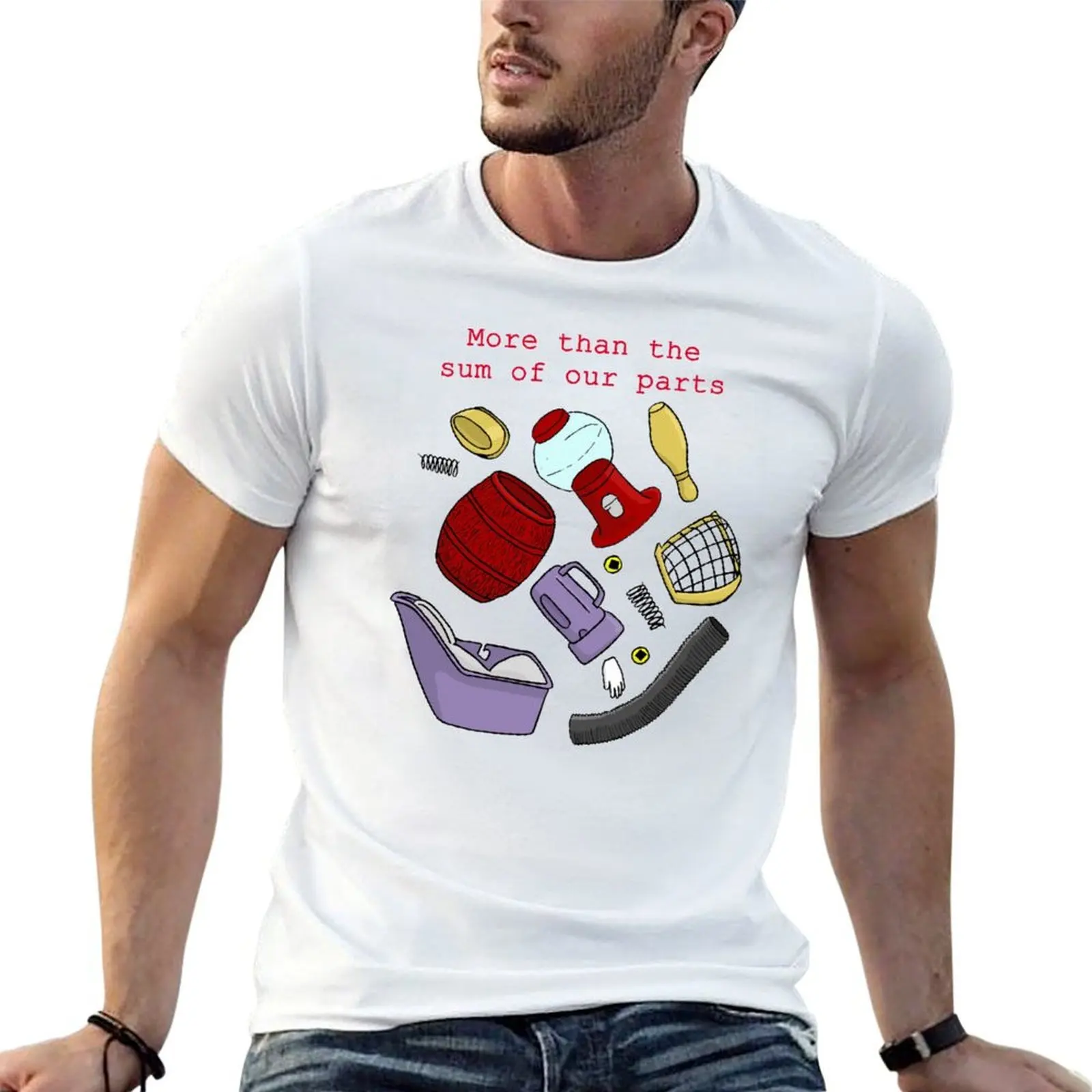 MST - More than the sum of our parts T-Shirt t shirts for man cotton man tshirt T-Shirt