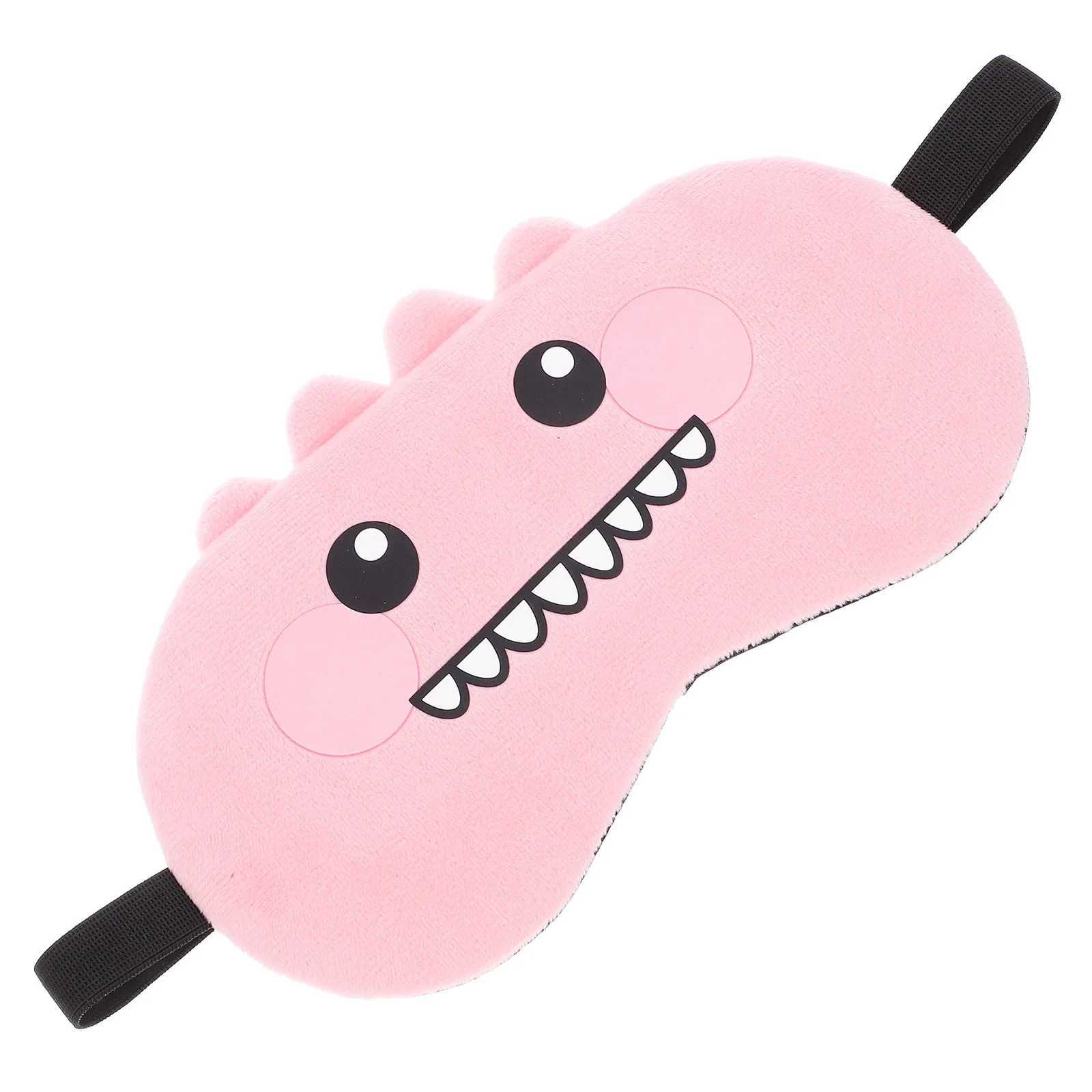 

Cartoon Eye Mask Blindfold for Sleeping Travel Pink Dinosaur Pattern Elastic Band Sleep Aid Light Block Men Women