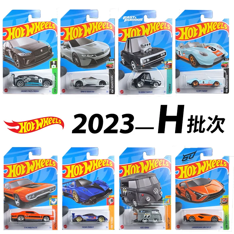 2023 23h Fall original heiße Räder c4982 Mini-Autos Spielzeug Hot wheels Geschenk BMW i8 Pagani Ruhm Chaser Golf Kool Kombi Diecast Auto