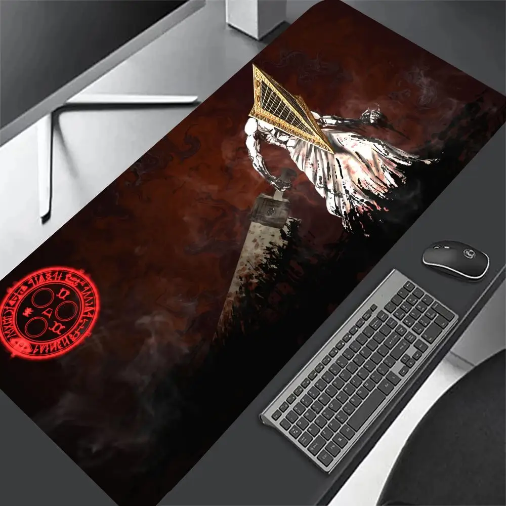 Silent Hill 2 Pyramid Head Nurse Mouse Pad Gaming Laptops Mousepad Gamer Keyboard Mat Desk Protector Anime Cartoon Mouse Pads