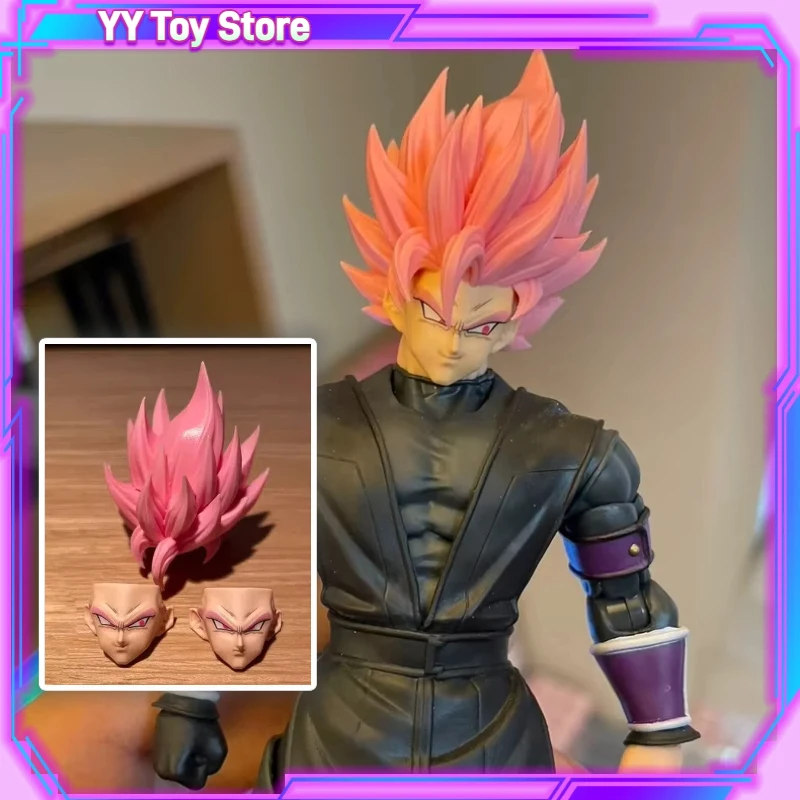 

Jesse Toy Dragon Ball Shf Ultra Instinct Son Goku 3.0 Ssj2 Anime Figures Goku Head Carving Accessories Kit Model Head Parts Toy
