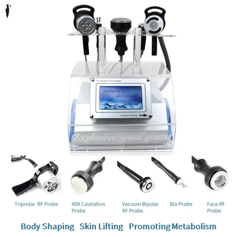 2026 Ultrasonic Cavitation Vacuum Slimming Equipment Multifunction Skin Tightening Cellulite Reduction Firming for Salon Spa