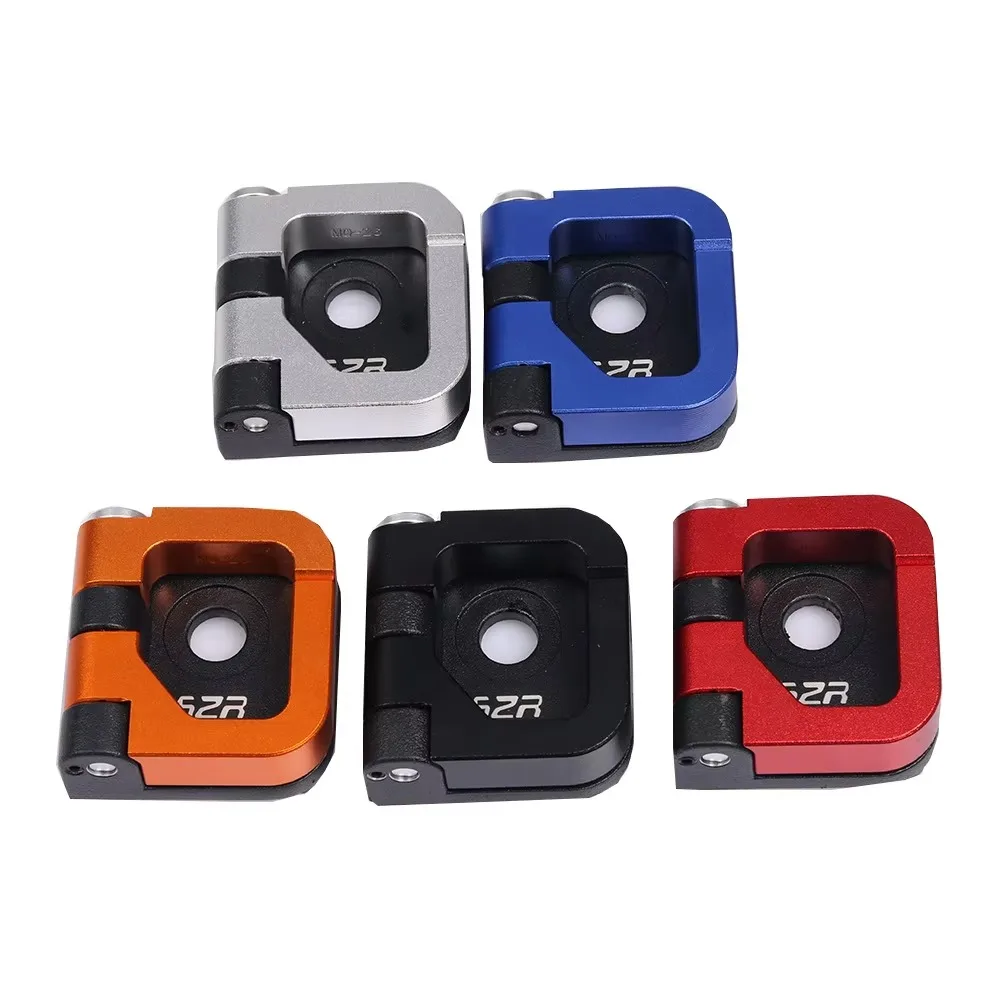CNC الألومنيوم خوذة هوك طوي دائم دراجة نارية هوك الصلبة الأمتعة حقيبة شماعات لسوزوكي/Haojue/AFR125/UCR125 ﻿