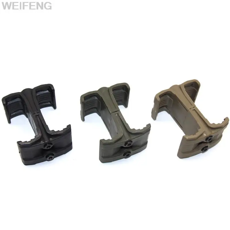 Rifle M4 Dual Magazine Coupler Connector Mag Parallel For AR15 M4 MP5 Mag Clamp Parallel Link Military Hunting Accessories