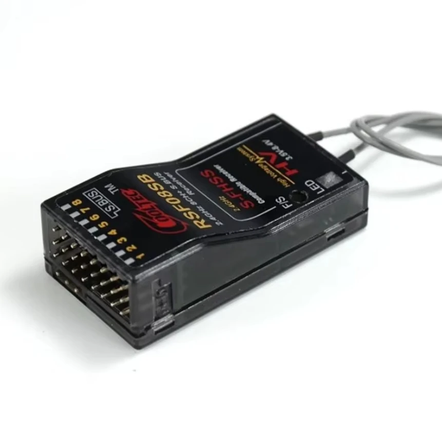 Feiying CoolTec RSF08SB 8CH Receiver Compatible for Futaba S-FHSS S.BUS 10J 8J 6J 4GRS 4PX Transmitter