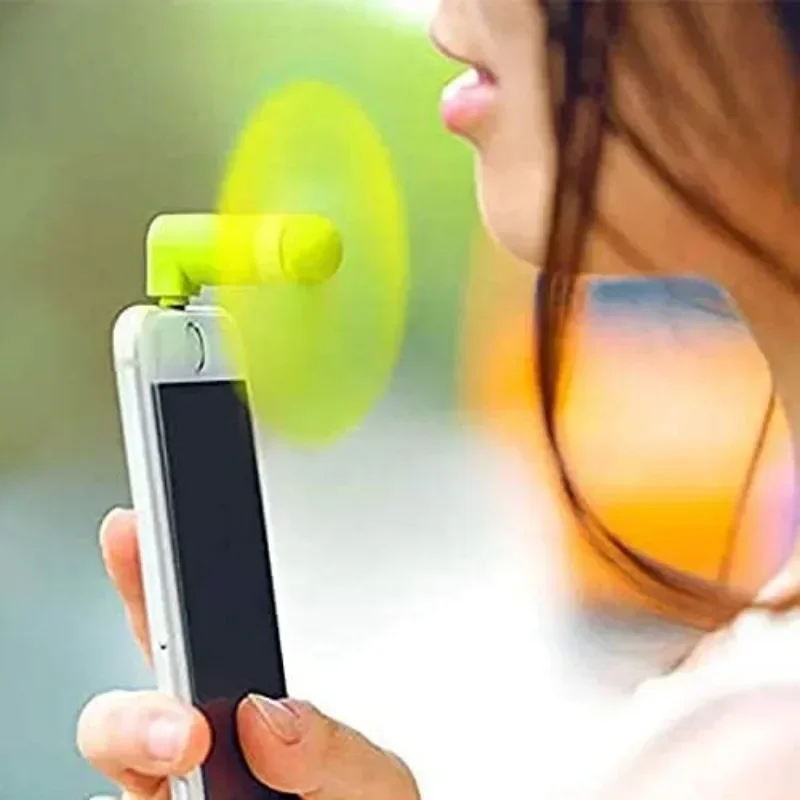 Type-C Mini Portable Micro Fan Mobile Phone Mini Fan Charging Treasure Cooling Fan USB Gadget For Samsung Galaxy For OnePlus view 5