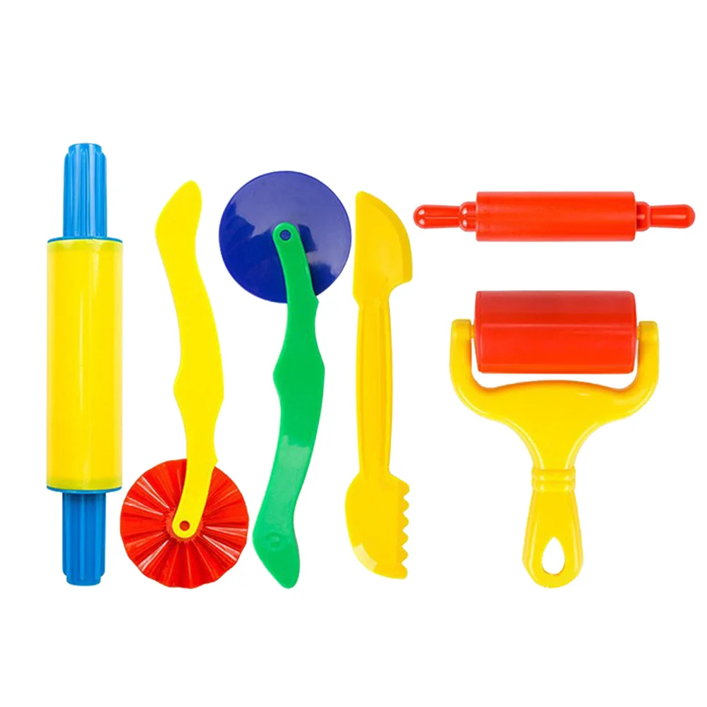 21 pièces couleur boue pâte à modeler moule ensemble bricolage pâte outils Kit pour jouer créatif apprentissage précoce salle de classe garderie pâte à modeler outils