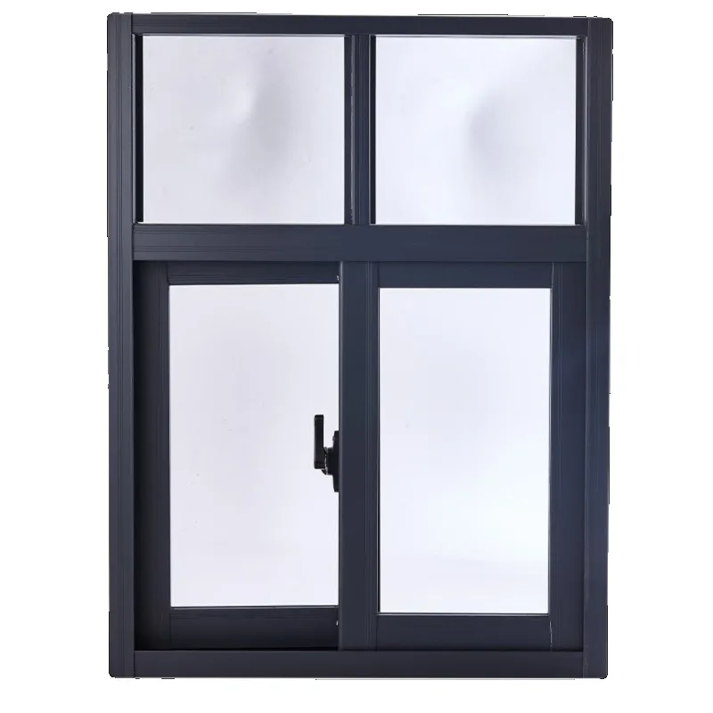 Aluminum alloy sliding  rural customization left and right simple small ventilation toilet window kitchen window tr