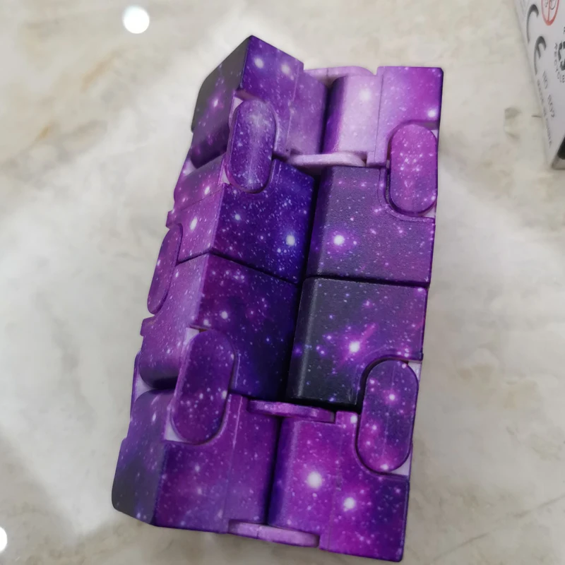 Starry Sky Infinity Anxiety Cube Sensoryczny autyzm ADHD Zabawki antystresowe dla dorosłych Dzieci Nowość Prezent Cubo Para La Ansiedad