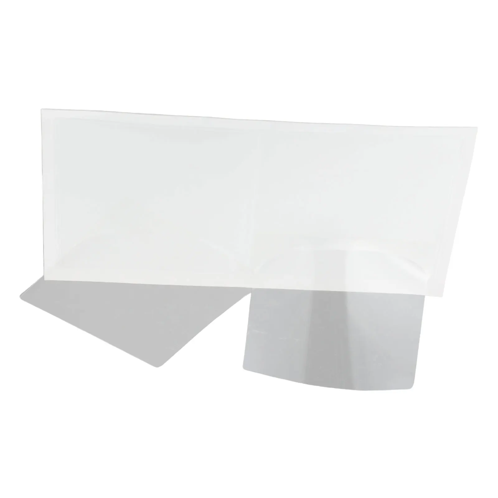 Car Windscreen For Parking Ticket Holder 2 Pieces Clear Backed 90mm x 90mm Pocket Wallet Compatible with Flat Vehicle for