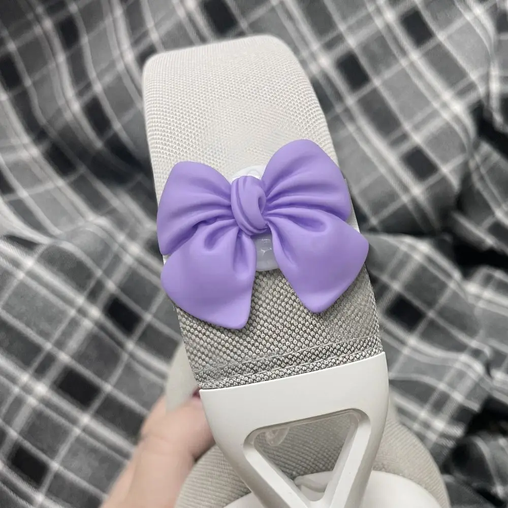 2PCS Creative Bow Shape Headphone Decorations 3D Adjustable Headset Attachment Detachable Gift Headphone Accessories Girls