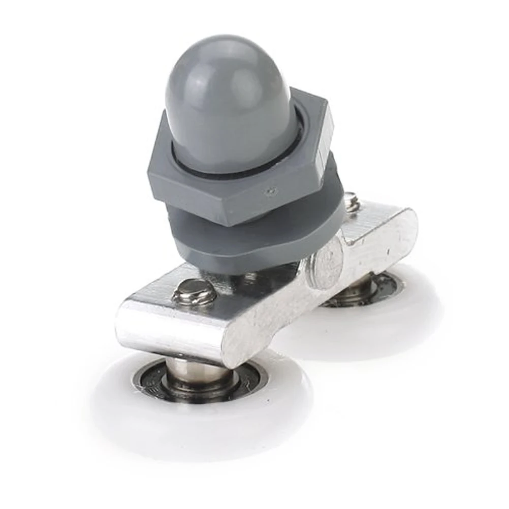 

Bathroom Glass Sliding Door Roller 19mm Diameter Smooth Silent Replacement Shower Door Parts Fits 6-8mm Glass Hardware