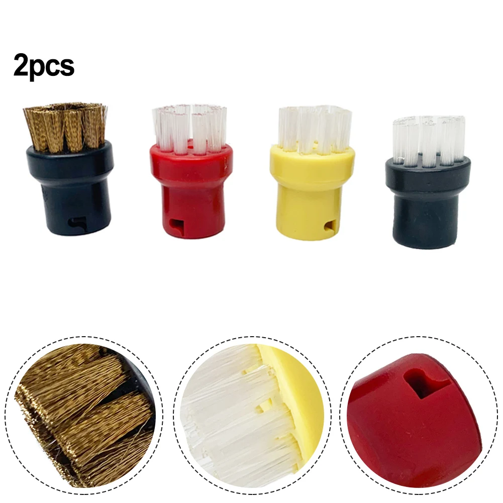 Nylon Brass Wire Cleaning Brush Tool Nozzles For Karcher SC1 SC2 CTK10 SC3 SC4 SC5 Steam Cleaner Replacements Brush