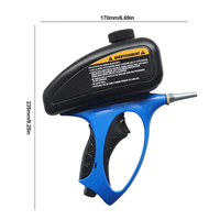 90PSI Pneumatic Air Sandblasting Gun Adjustable Flow Air Sand Blaster Sandblaster Spray Gun Removing Spot Rust Blasting Device