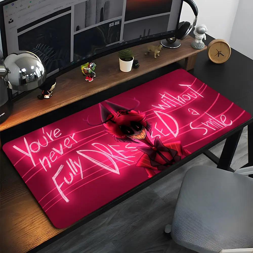 

Mouse Pad High Quality Natural Rubber Mouse Pad The Most Professional Washable Laptop Mouse Pad H-Hazbin Cartoon H-Hotel