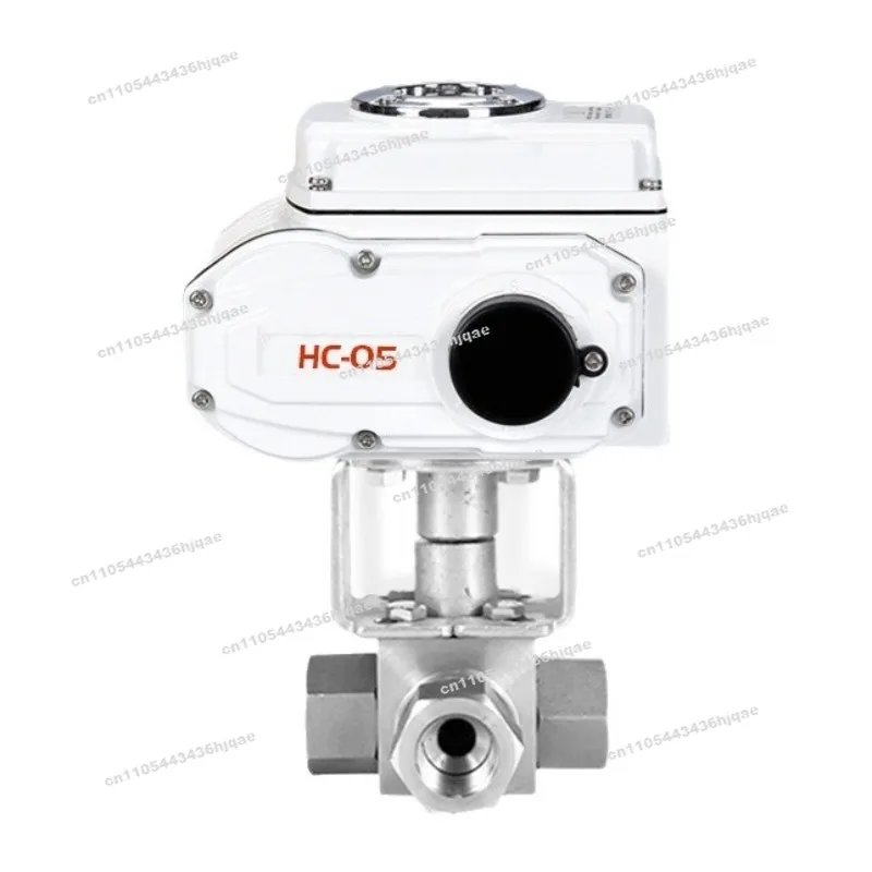 For High Pressure Ball Valve DN8-DN50 Inner Wire Stainless Steel Corrosion-resistant T-type L-type Regulating Electric Valve