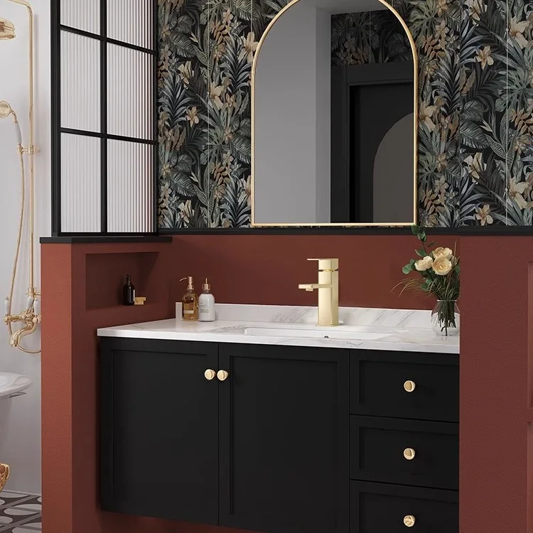 

Дубовый французский антикварный умывальник, шкаф для ванной комнаты из каменной плиты, комбинированный шкаф для умывальника