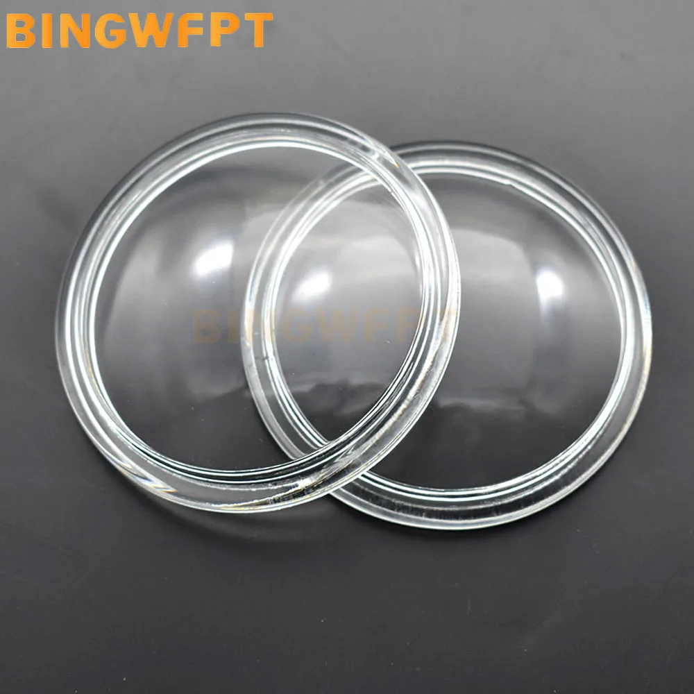 2PCS Diameter 90 MM FOG LAMPS LIGHTS Tempered Glass Waterproof Fog Lamp Fog Light Glass Cover