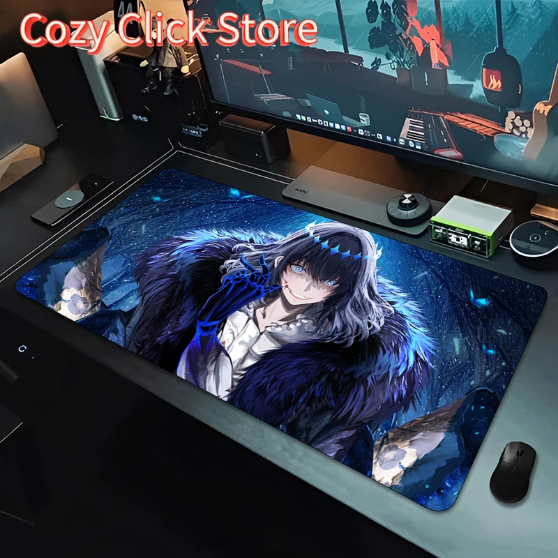 

Fate Oberon Mousepad Large Gaming Keyboard Gamer Anti-slip Mouse Pad on The Table Desk Mat coaster PC carpet HD Anime Mouse Mats