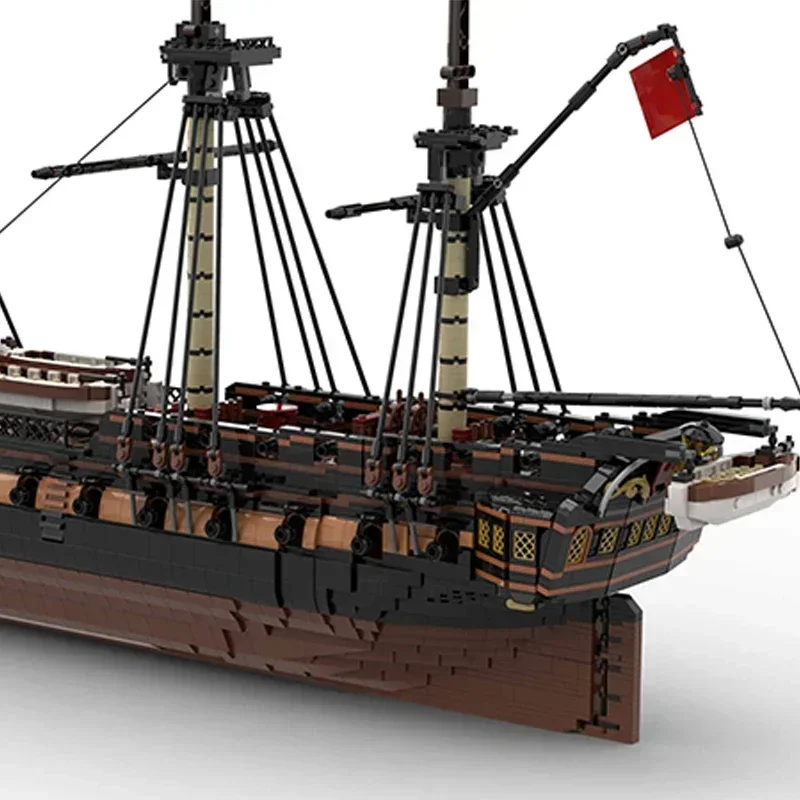 Bloques de construcción Moc, modelo militar, ladrillos técnicos Supernaut Heavy Frigate, montaje DIY, juguetes de construcción para niños, regalo de vacaciones