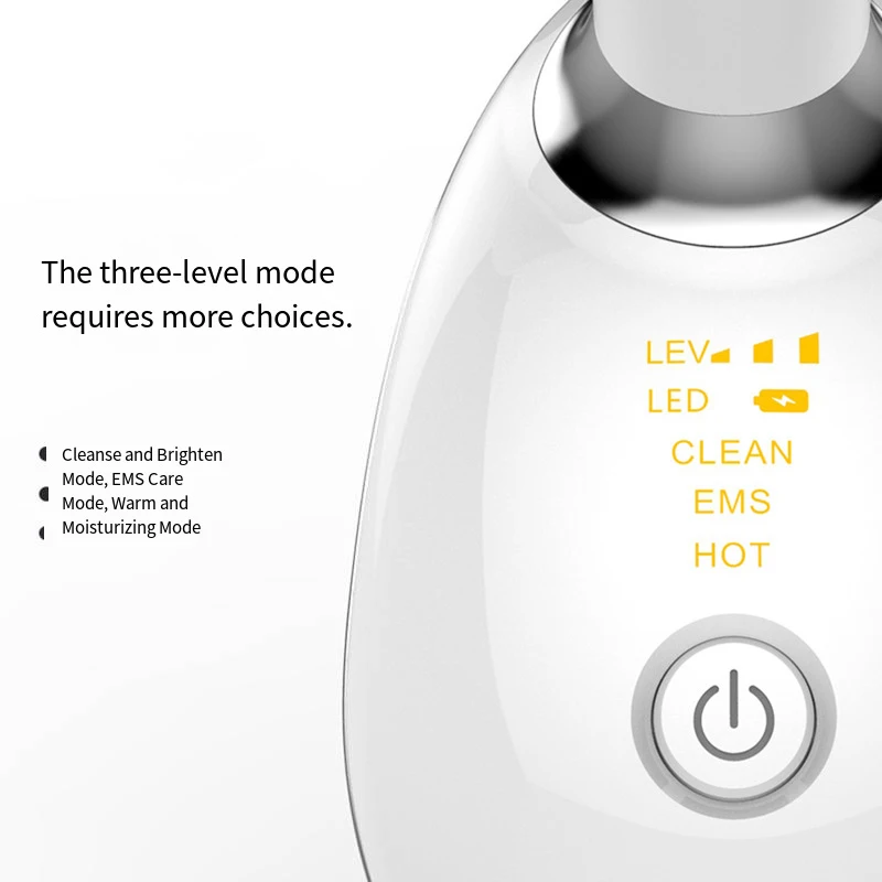 Terapia de led vermelho anti idade cuidados faciais 7 cores led pele firme removedor de rugas facial pescoço levantamento massageador