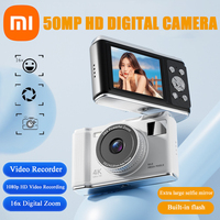 Xiaomi 4K Digital Camera 50MP Children Camcorder With Anti-Shake 16x Zoom Compact Cameras 1080P Cameras For Beginner Photography