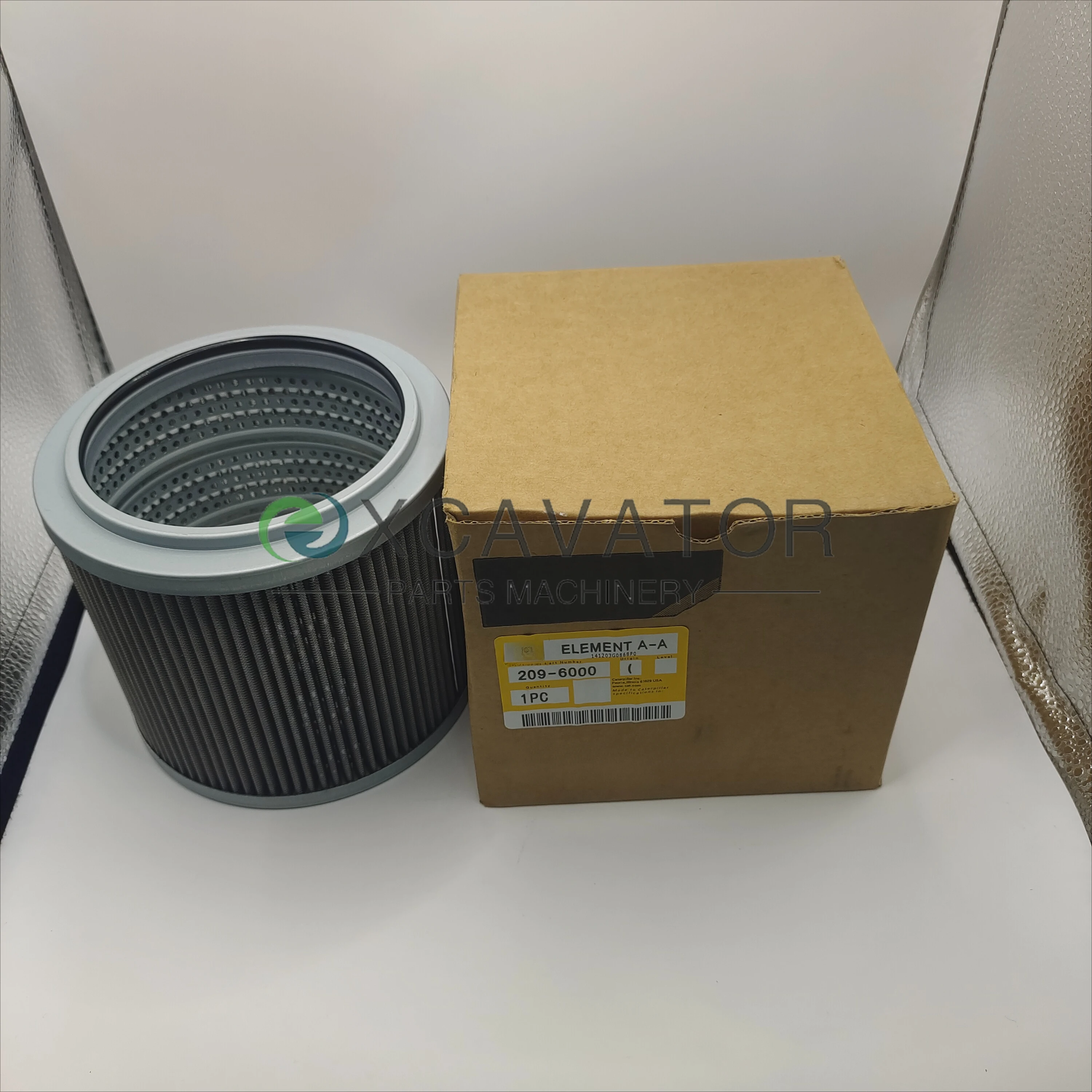 

Hot Sale Hy90738 72219085 Sh60075 209-6000 Intake Hydraulic Filter For E320B E320C E320D E324D E330D Excavator 2096000