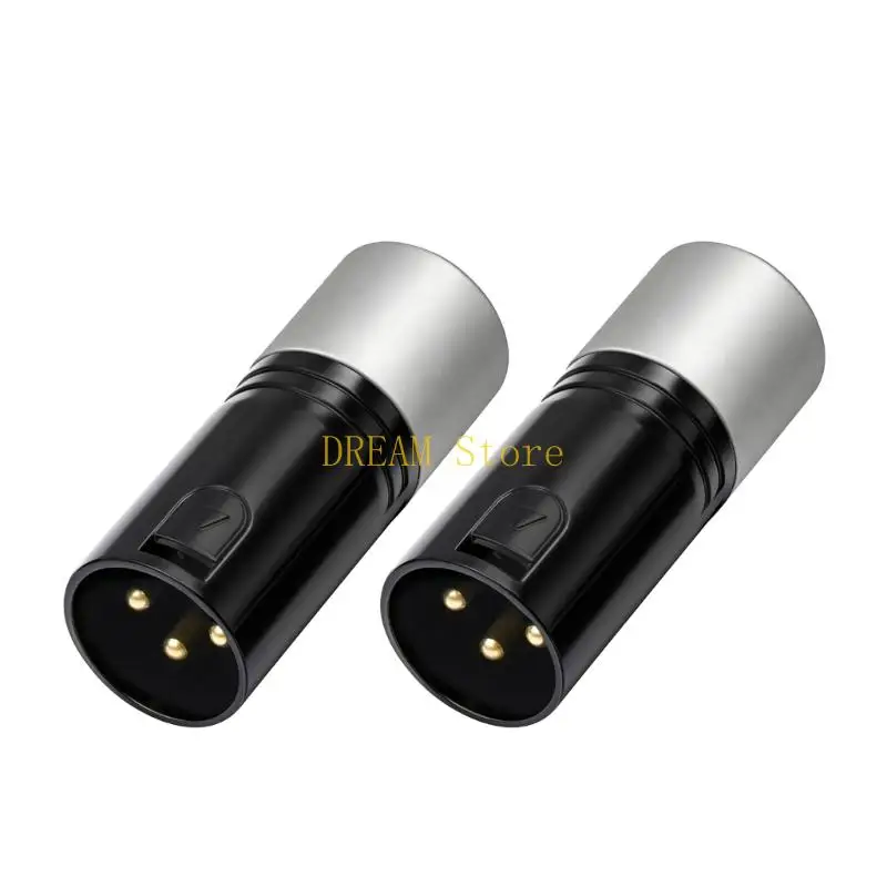 3Pin DMX512 Terminators Plug Set of 2 for Signal Chains End Use Best Sale