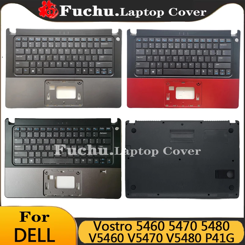 

New Laptop For Dell VOSTRO V5460 V5470 V5480 14-5439 P41G Topcase Palmrest Upper Cover Keyboard Housing