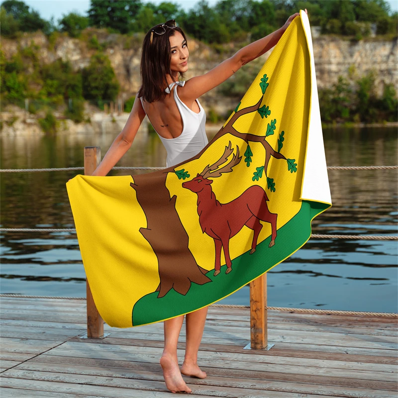 Gaslight Gatekeep Girlboss Berkshire England Toalla de playa tipo gofre 150 cm x 75 cm