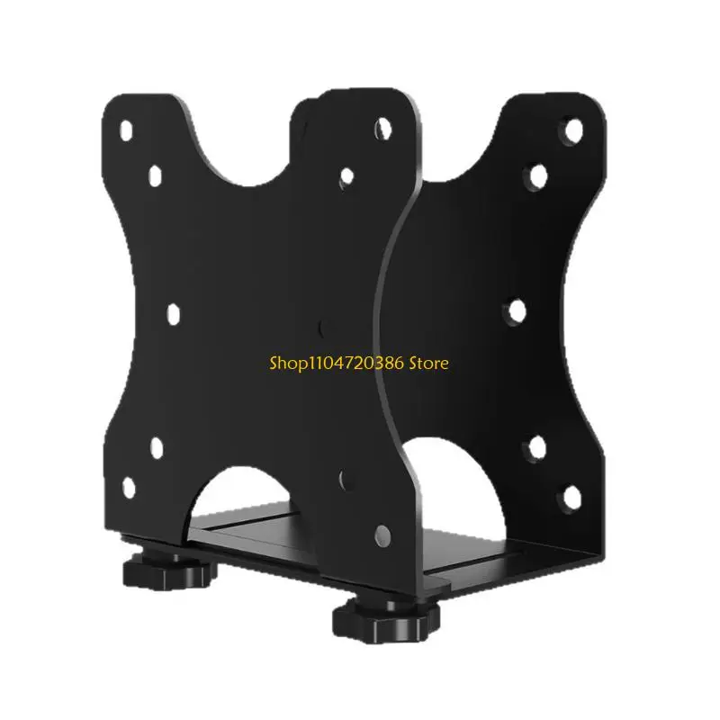 

Adjustable Thin Client Mount For VESA Monitor Arm Stand Under Desk Space Bracket