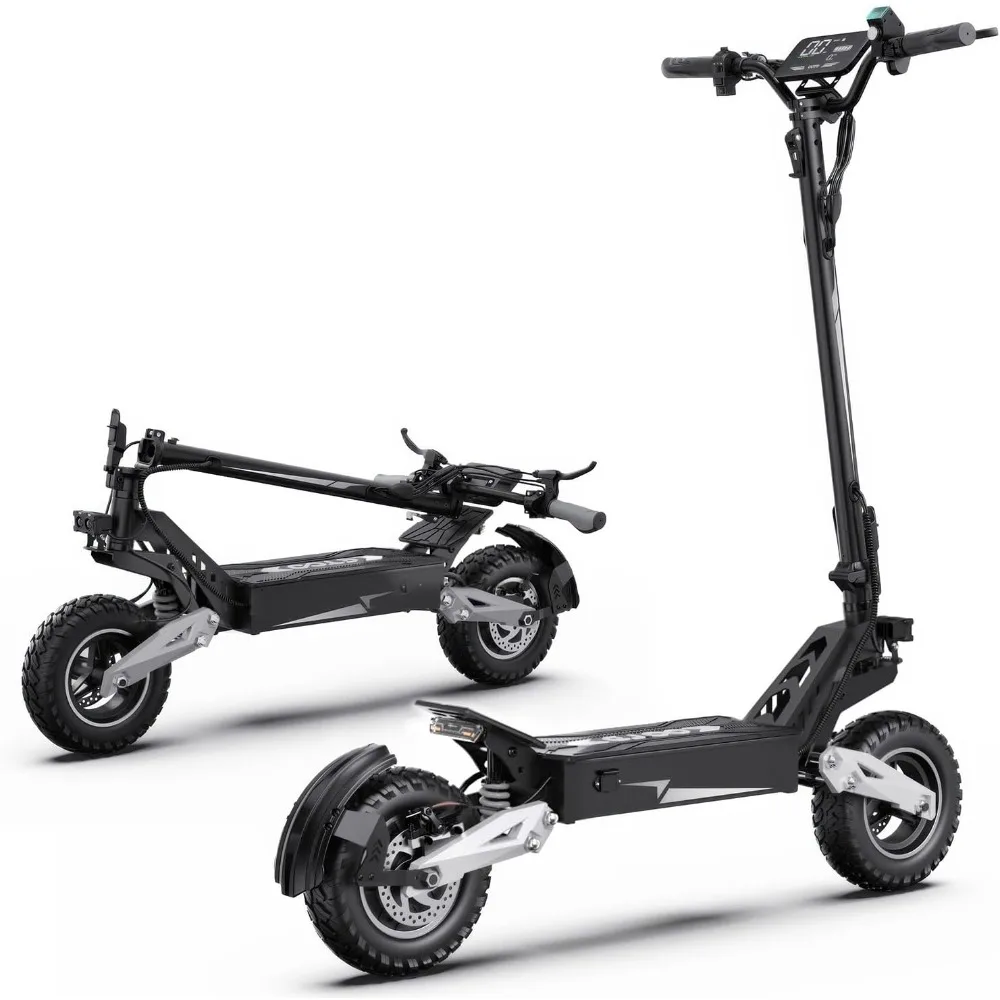 

T10 Adult Foldable Electric Scooter – Powerful 900W Motor & Reliable UL2272 Certified with 11-Inch All-Terrain Tires​