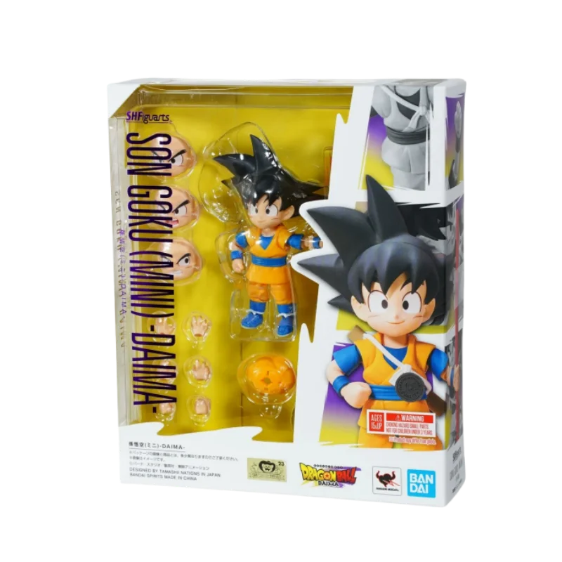 

Genuine Bandai Dragon Ball SHF MINI Vegeta Son Goku Piccolo Anime Action figures model Figure toys Gift for toys hobbies kid