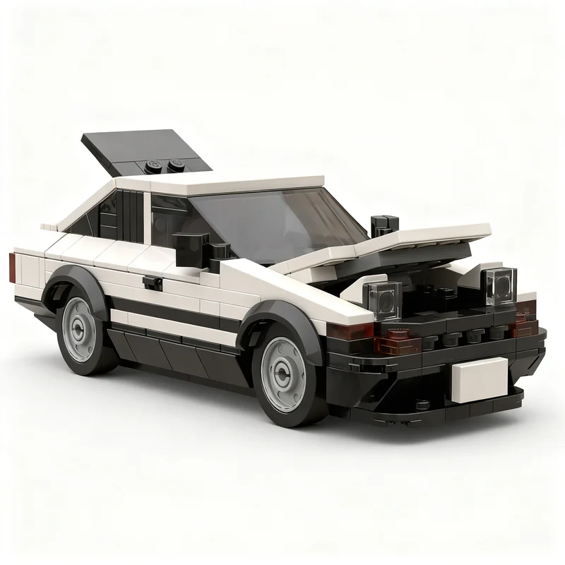 354pcs MOC Toyotaes COROLLA AE - Art Craft Building review and price