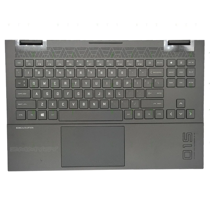 

TTT новая для HP OMEN 15-EK 15-EN клавиатура с подсветкой и подставкой для рук, тачпад M00667-001