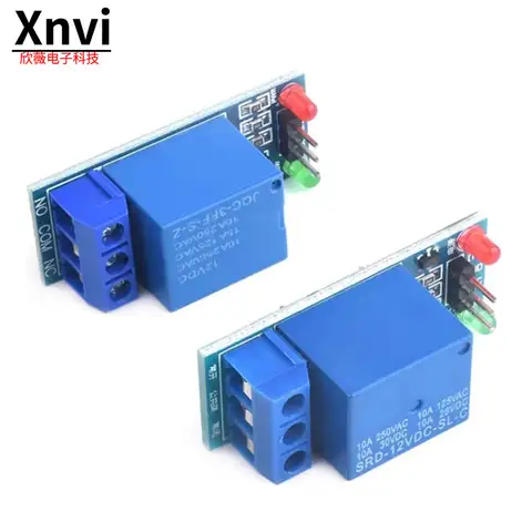 3.3V 5V 12V high and low level trigger 1 Channel Relay Module interface Board Shield For PIC AVR DSP ARM MCU Arduino low level