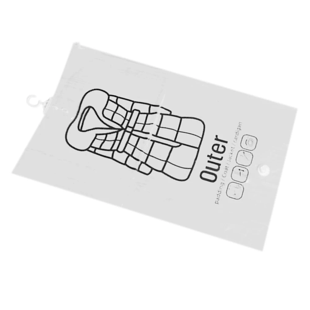

Selected PE+PA Down Jacket Compression Hanging Vacuum Sealer Clear Zippered Storage Bags for Clothes Skirt Blanket Travel