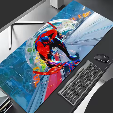 900x400 Mouse Pad Large Gamer Keyboard Marvel Spider-Man Desk Mouse Mat Carpet Rubber Tapis Souris Gaming Notbook Mousepad