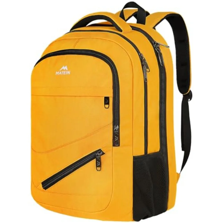 Travel Backpack Water Resistant Commute Work Carryon Bag with Anti Theft Pocket and Luggage Sleeve Fashion Large College Laptop