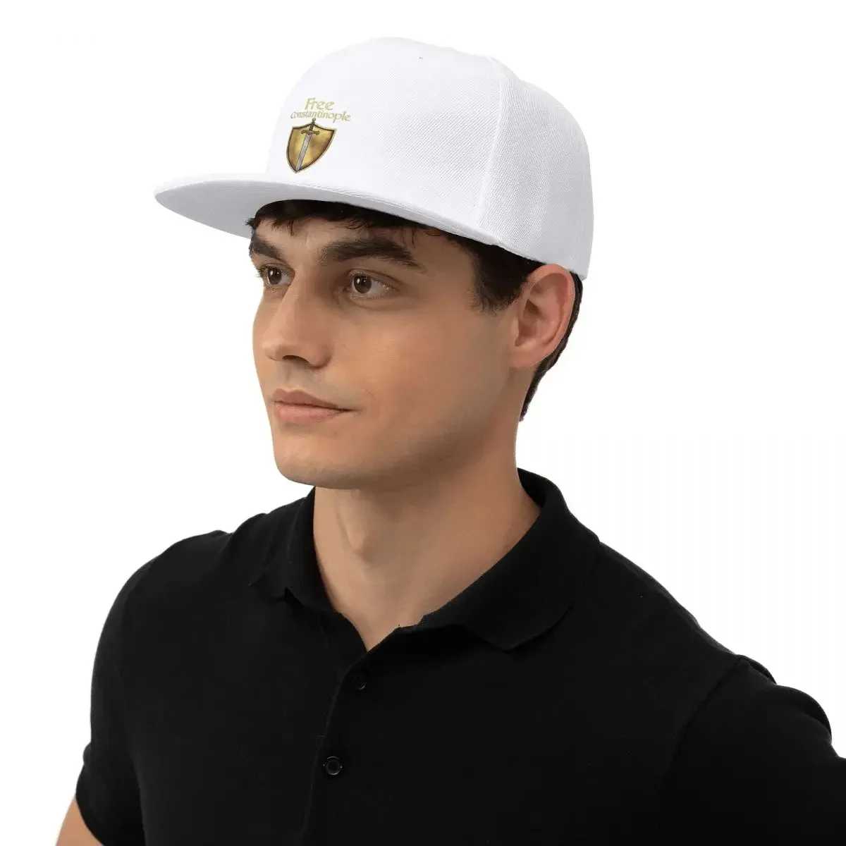 Free Constantinople Bold Historical Statement Baseball Caps Snapback Baseball Hats Breathable Casual Casquette for Unisex