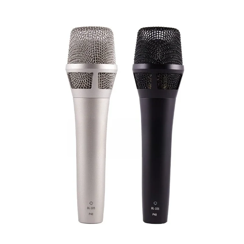 BL105 condenser microphone, mobile phone, computer, universal live streaming host, live broadcast sound