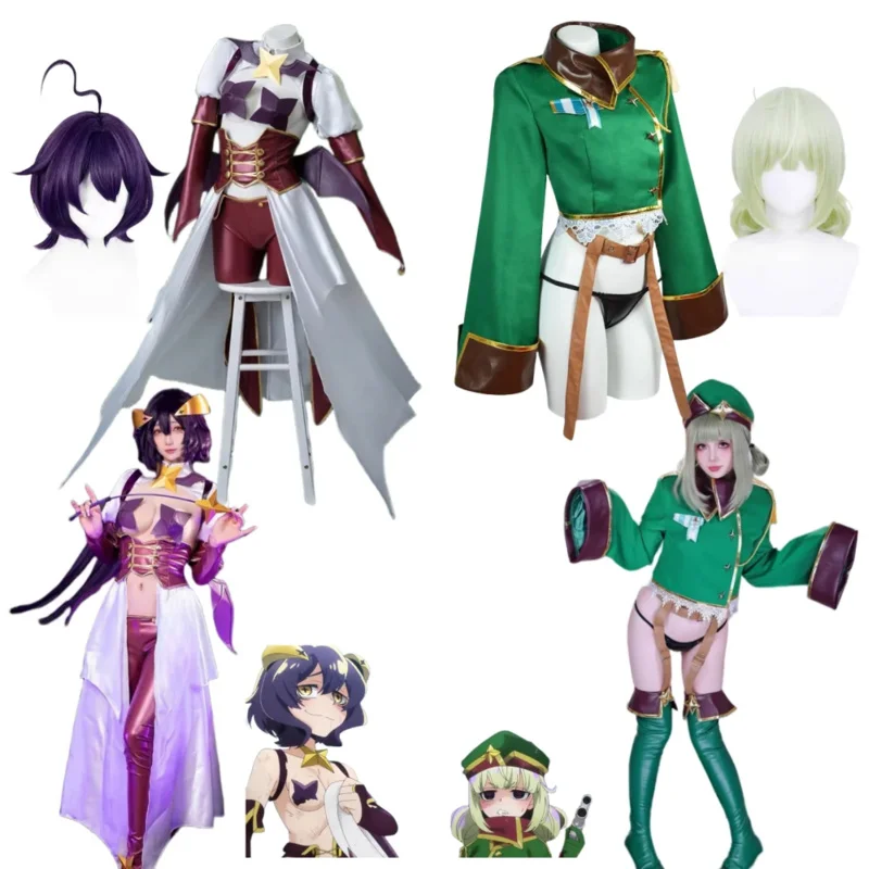

Hiiragi Utena Magia Böse Cosplay Anime Gushing Over Magical Girls Costume Wig Araga Kiwi Sexy Cute Girl Combat Suit