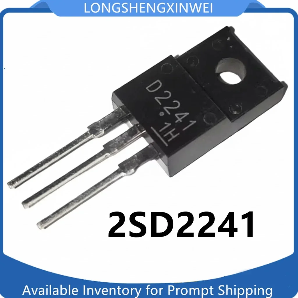 1PCS D2241 2SD2241 TO-220F Direct Insertion Plastic Sealed Power Transistor Plug-in Transistor New Original in Stock