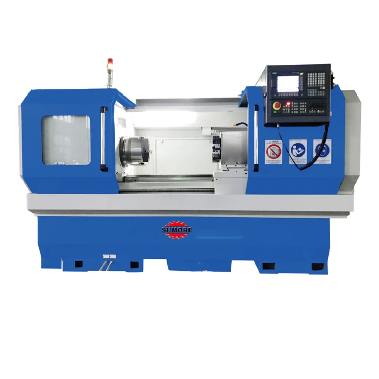 CK6150 CK6166 CK6180 * 750/1000/1500/2000/3000mm +Bore 80/105mm CNC Lathe Machine With or Without CNC Frame Machine Lathe SP2119